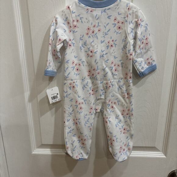 Lullaby Lane Sleeper 0-3 Months With Headbands And Matching Booties - Picture 5 of 7